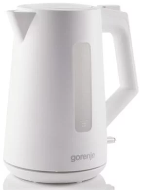 Електрочайник Gorenje 1.7л, Strix контроль, білий матовий