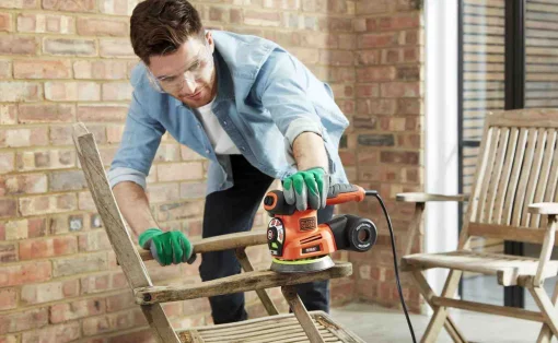 Шліфмашина ексцентрикова мережева BLACK+DECKER KA280K