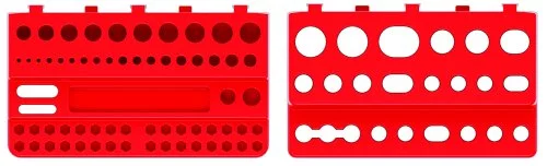 Полка для інструменту Kistenberg KBS20, 19х11.1х5.5см, пластик набір 2шт