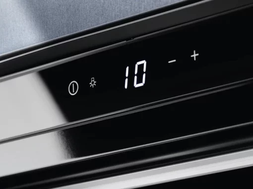 Холодильник Electrolux вбудований для вина, 45x60х56, полок - 2, зон - 1, бут-18, ST, чорний