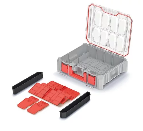 Органайзер Kistenberg C Block BRIDGE, 2 лотка, 7 перегородок, 18", 44.5х36.8х12.2см, пластик