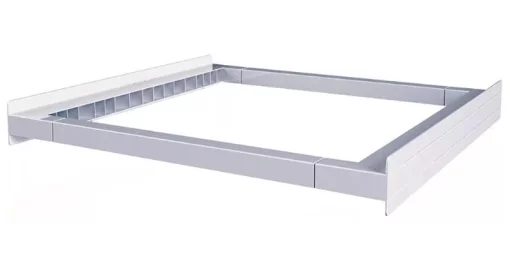 Комплект монтажний Whirlpool для з'єднання пральної машини з сушильною машиною, 45-60см, білий