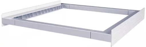 Комплект монтажний Whirlpool для з'єднання пральної машини з сушильною машиною, 45-60см, білий