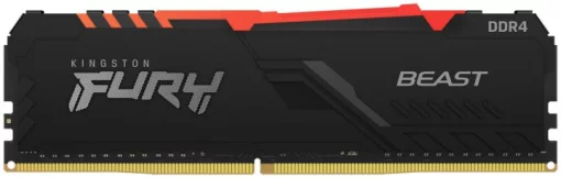 Пам'ять ПК Kingston DDR4 32GB KIT (16GBx2) 3200 FURY Beast RGB