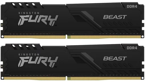 Пам'ять ПК Kingston DDR4 32GB KIT (16GBx2) 3200 FURY Beast