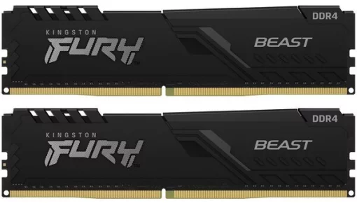 Пам'ять ПК Kingston DDR4 32GB KIT (16GBx2) 3200 FURY Beast