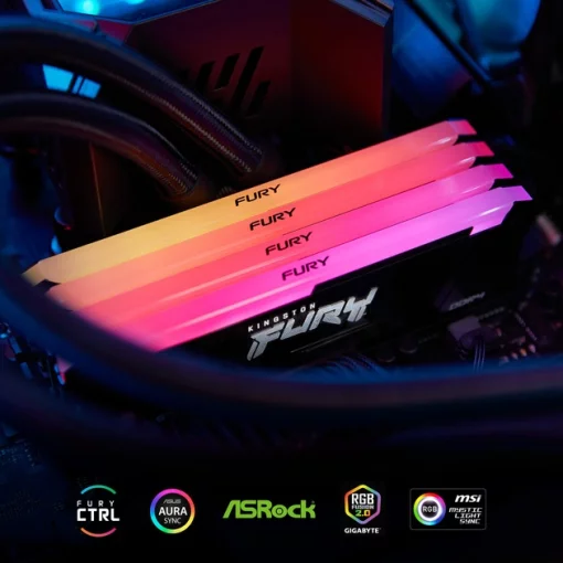 Пам'ять ПК Kingston DDR4   8GB 3600 FURY Beast RGB