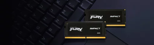 Пам'ять ноутбука Kingston DDR5 64GB KIT (32GBx2) 4800 FURY Impact