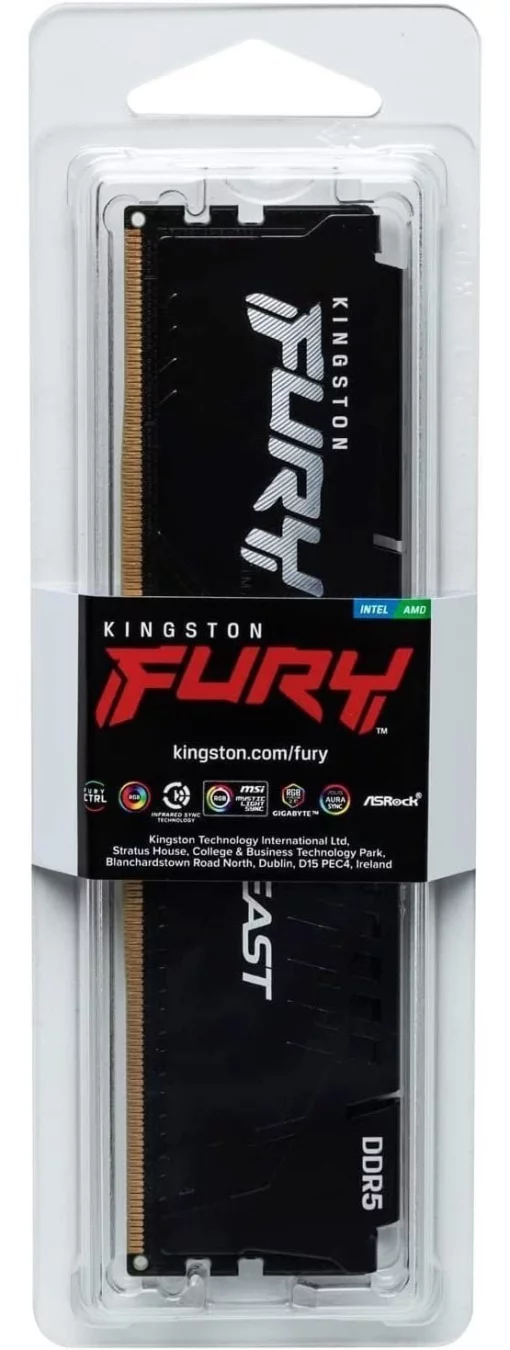 Пам'ять ПК Kingston DDR5 64GB 5600 FURY Beast