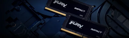 Пам'ять ноутбука Kingston DDR5 64GB KIT (32GBx2) 5600 FURY Impact PnP