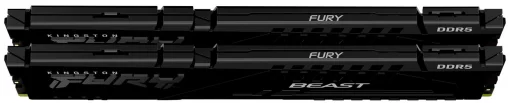 Пам'ять ПК Kingston DDR5 16GB KIT (8GBx2) 6000 FURY Beast Black EXPO