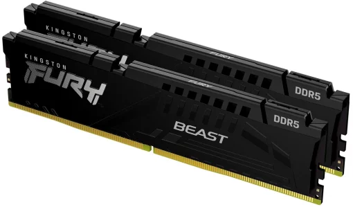 Пам'ять ПК Kingston DDR5 16GB KIT (8GBx2) 6000 FURY Beast Black EXPO