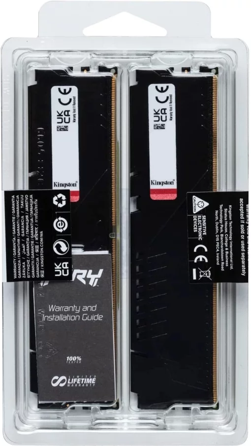 Пам'ять ПК Kingston DDR5 64GB KIT (32GBx2) 6000 FURY Beast EXPO