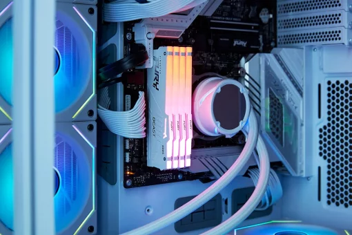 Пам'ять ПК Kingston DDR5 32GB 6000 FURY Beast RGB XMP Білий