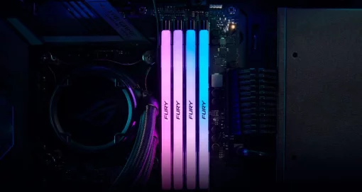 Пам'ять ПК Kingston DDR5 32GB KIT (16GBx2) 6400 FURY Renegade RGB XMP