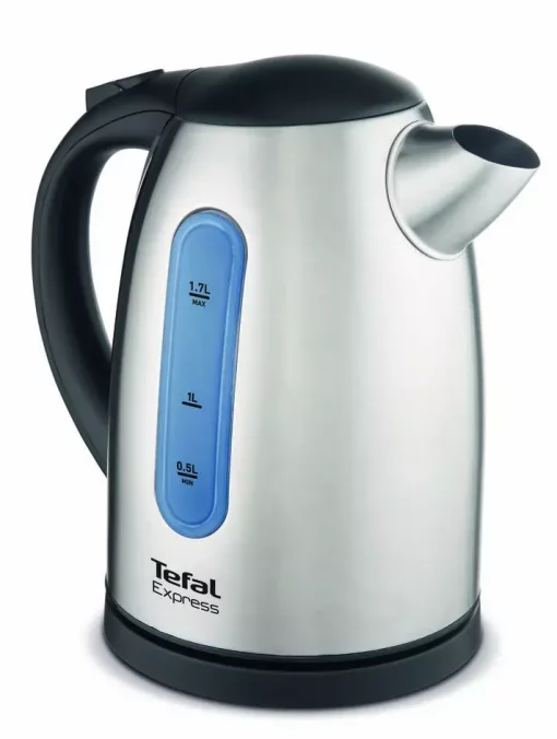 Електрочайник Tefal Express 2 1.7л, нерж. сталь, сірий