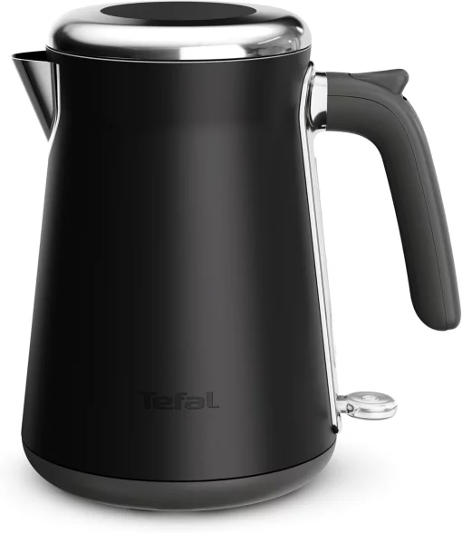 Електрочайник Tefal Collection 1.68л, Strix, нерж. сталь, чорний