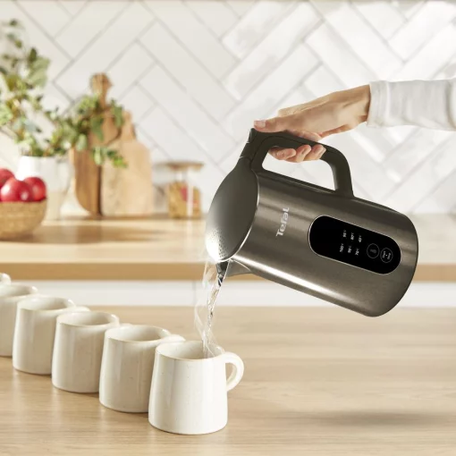 Електрочайник Tefal Selection 1.7л, з подвійними стінками, 6 темп.реж, підтримка температури, сенc. управління, бронзовий