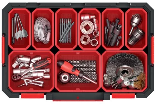 Органайзер Kistenberg Modular Solution, 9 контейнерів, 20", 51.7х33.1х13.4см, пластик