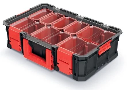 Органайзер Kistenberg Modular Solution, 9 контейнерів, 20", 51.7х33.1х13.4см, пластик