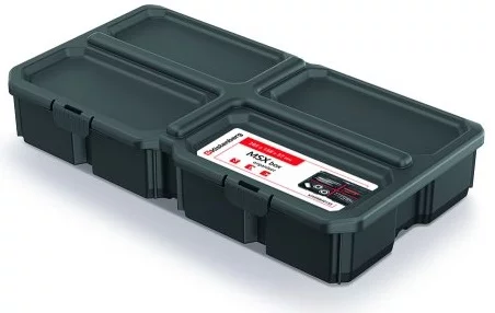 Органайзер Kistenberg MSX Box, 3 перегородки, 11", 28.5х15.8х5.7см, пластик