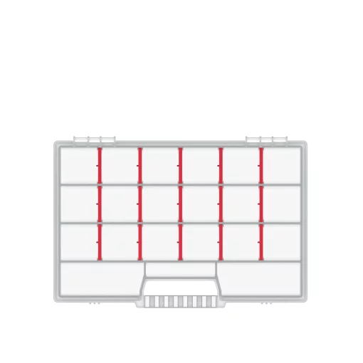 Органайзер Kistenberg NORT, 15 перегородок, 12", 29х19.5х3.5см, поліпропілен