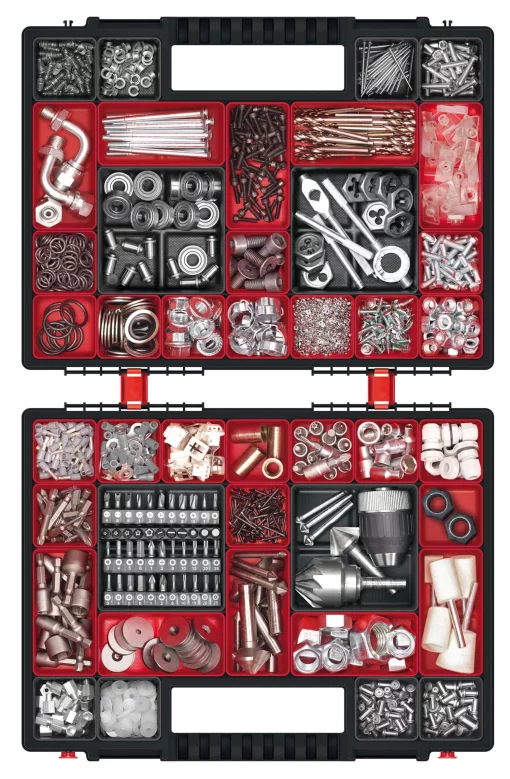 Органайзер Kistenberg NORB DUO, 42 лотка, 16", 39.9х30.3х10см, пластик