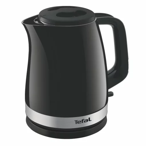 Електрочайник Tefal Delfini 1.5л, пластик, сріблясто-чорний
