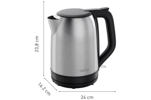 Електрочайник Tefal Subito 1.7л, нерж. сталь, чорний