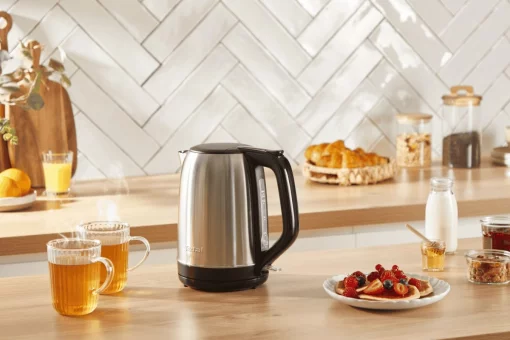 Електрочайник Tefal Subito 1.7л, нерж. сталь, чорний