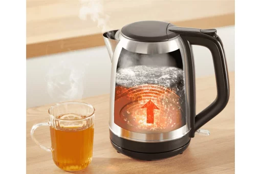 Електрочайник Tefal Subito 1.7л, нерж. сталь, чорний