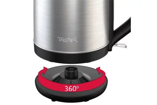Електрочайник Tefal Subito 1.7л, нерж. сталь, чорний