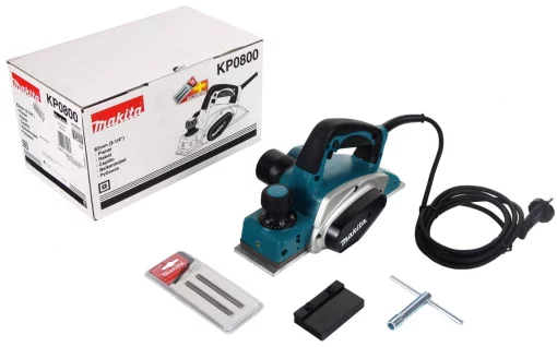 Рубанок Makita KP0800 620Вт 82мм стругання до 2.5мм 2.6кг