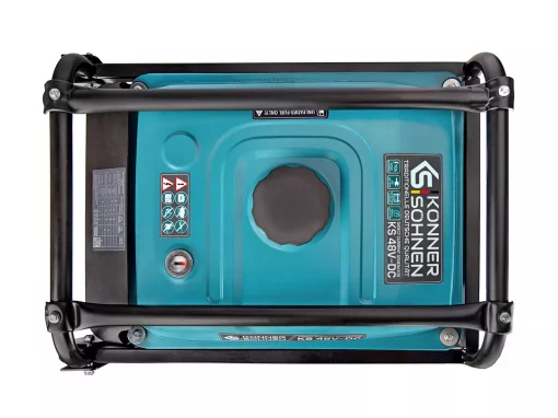 Генератор постійного струму бензиновий Konner&Sohnen KS 48V-DC, 3.3кВт, 48-54B, 70А, електростартер, 36.5кг