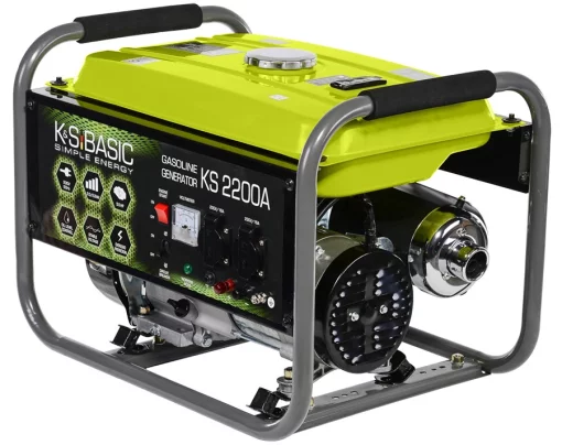 Генератор бензиновий Konner&Sohnen KSB 2200A, 230В, 2.0 кВт, ручний стартер, 33.2кг