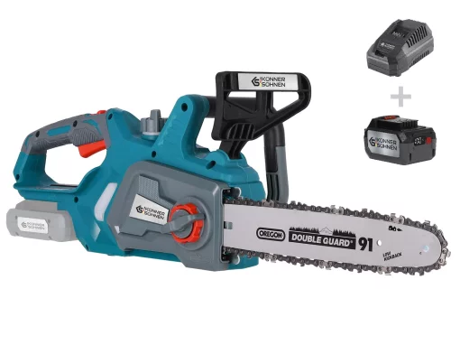 Пила ланцюгова акумуляторна Konner&Sohnen KS CS20V-12 20В акб 1х4А·год 3.5кг