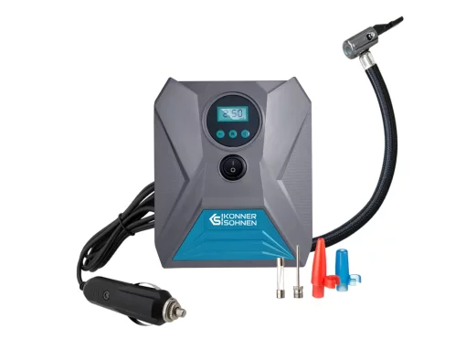 Компресор автомобільний Konner&Sohnen KS P10, 12В, 120Вт, 150psi, 25л/хв, 0.8кг