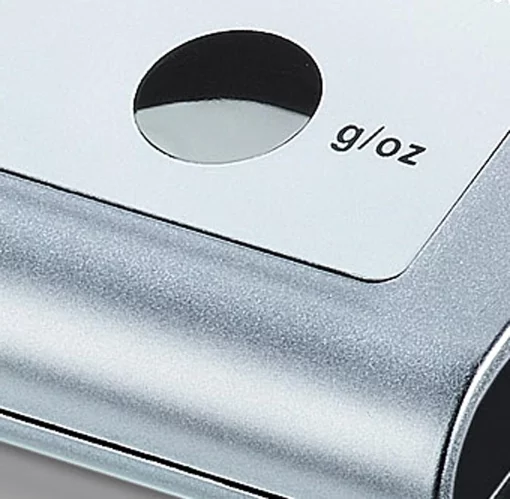 Ваги Beurer кухонні, 3кг, СR2032x1 в комплекті, метал, сірий