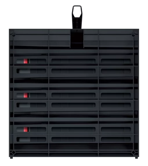 Набір органайзерів Kistenberg TAGER CAS, 3 слота по 12 перегородок, 41.5х29х29см, пластик