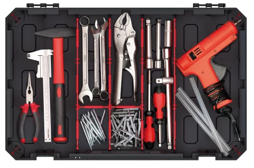 Органайзер Kistenberg TITAN, 20 перегородок, 24", 59.8х39х11см, пластик