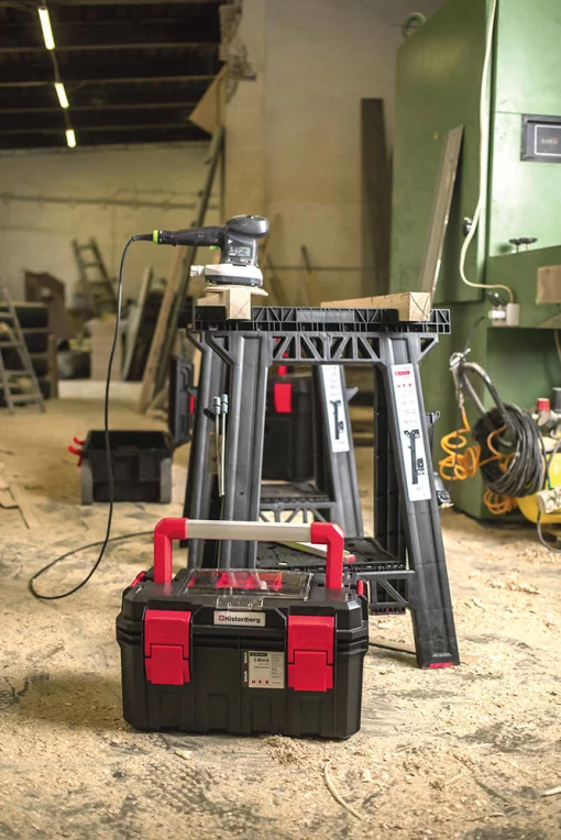 Козли складані Kistenberg до 175кг висота 77см пластик