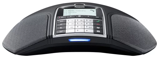 Конференц телефон IP Panasonic KX-HDV800RU 1xFE LAN, 1xUSB Mini-B, 3xRJ11, BT, NFC, SIP, PoE, монохромний дисплей