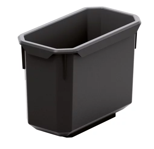 Набір контейнерів для зберігання Kistenberg X Block, 14х7.5х28см, пластик, червоні та чорні 6шт