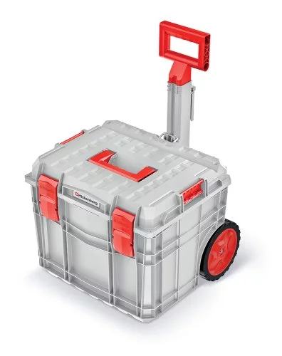 Ящик модульний для інструменту Kistenberg C Block PRO, на коліщатках, телескопічна ручка, 18", 45х38х38см, пластик