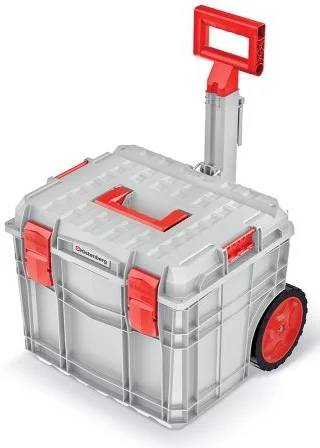 Ящик модульний для інструменту Kistenberg C Block PRO, на коліщатках, телескопічна ручка, 18", 45х38х38см, пластик