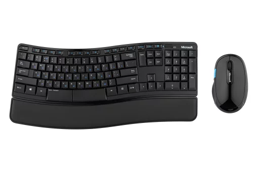 Комплект клавіатура та миша Microsoft  Comfort Desktop Sculp WL, EN/UK/RU, чорний