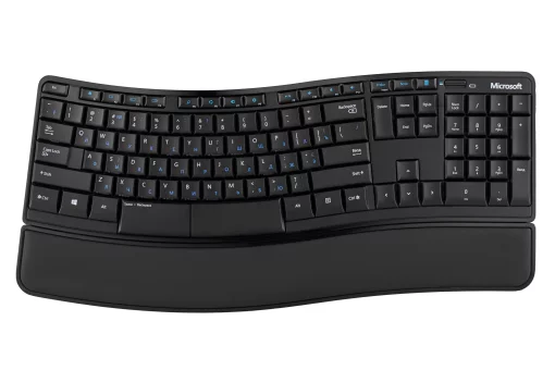 Комплект клавіатура та миша Microsoft  Comfort Desktop Sculp WL, EN/UK/RU, чорний