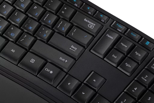 Комплект клавіатура та миша Microsoft  Comfort Desktop Sculp WL, EN/UK/RU, чорний