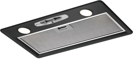 Витяжка Electrolux вбудована, 52см, 600м.куб/год., чорний