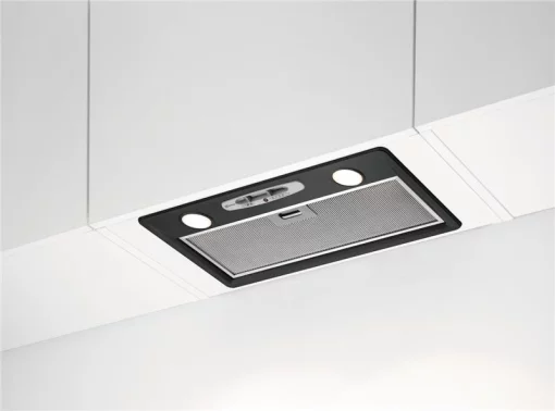 Витяжка Electrolux вбудована, 52см, 600м.куб/год., чорний